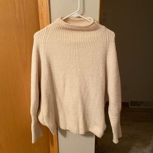 Womens cream sweater